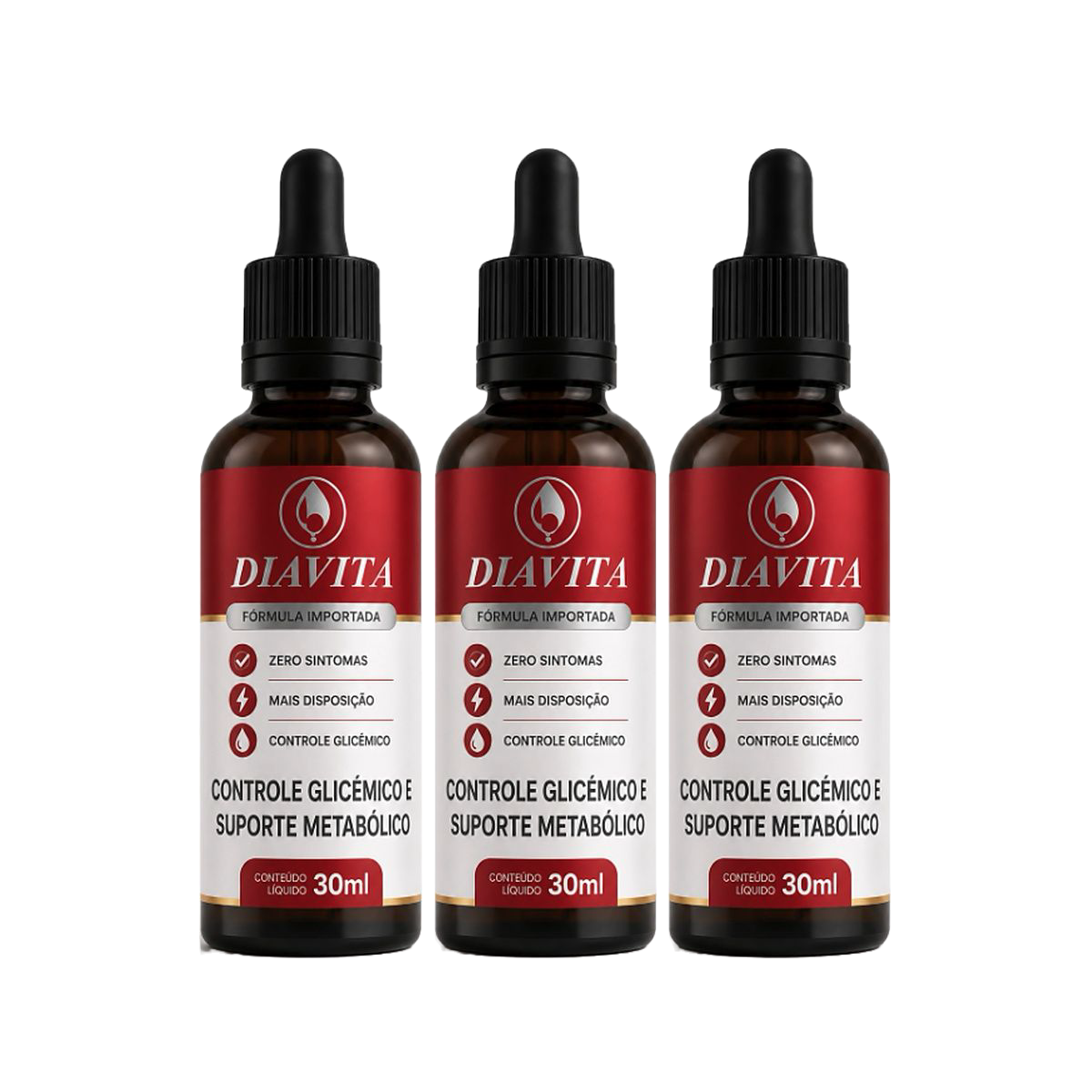 Kit Diavita com 3 frascos de 30 ml